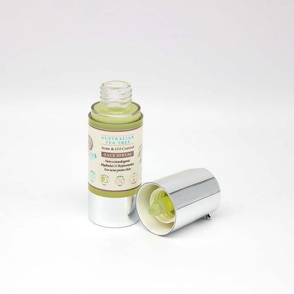 AUSTRALIAN TEA TREE OIL CONTROL & ANTI ACNE FACE SERUM