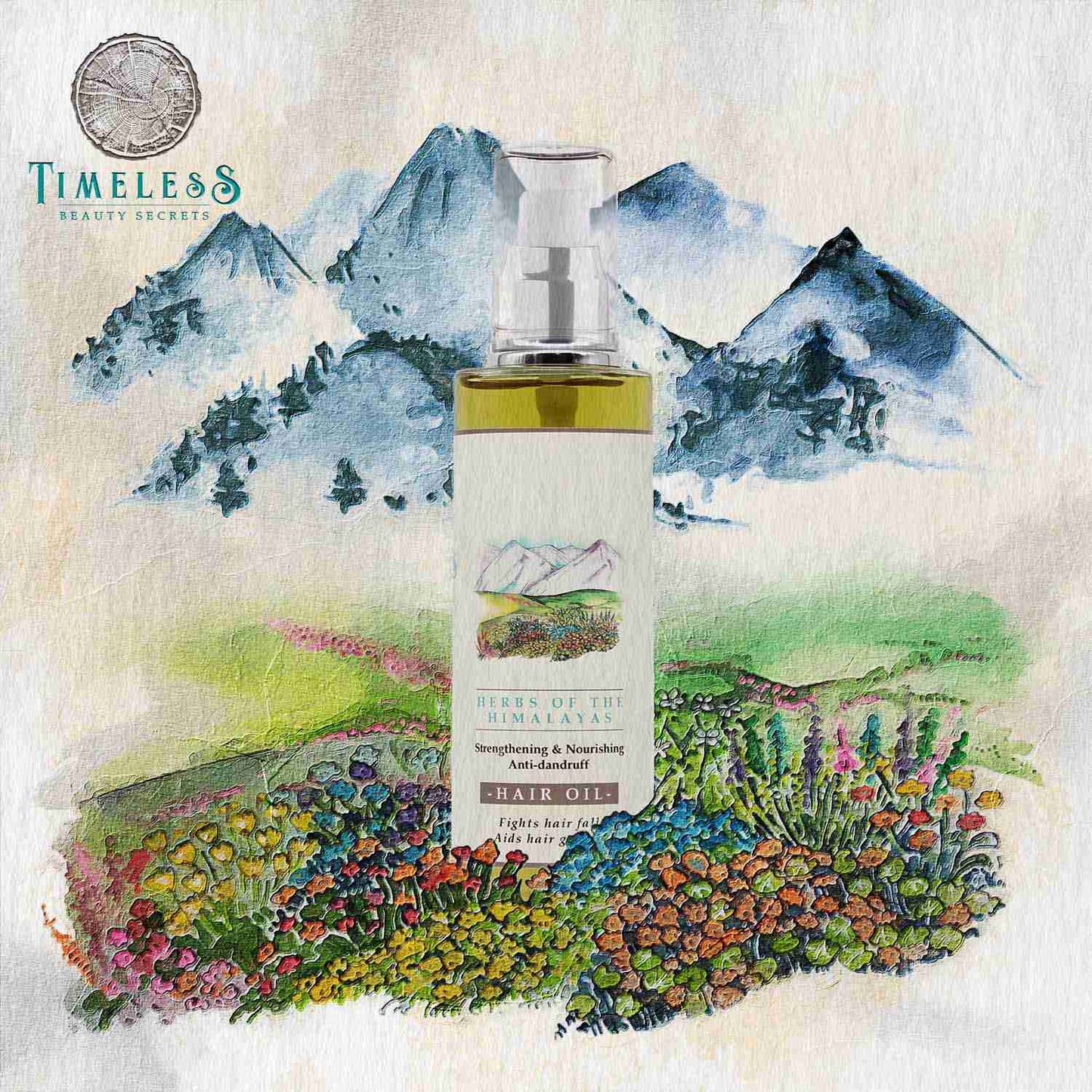 HERBS OF HIMALAYAS ORGANIC ANTI DANDRUFF HAIR OIL