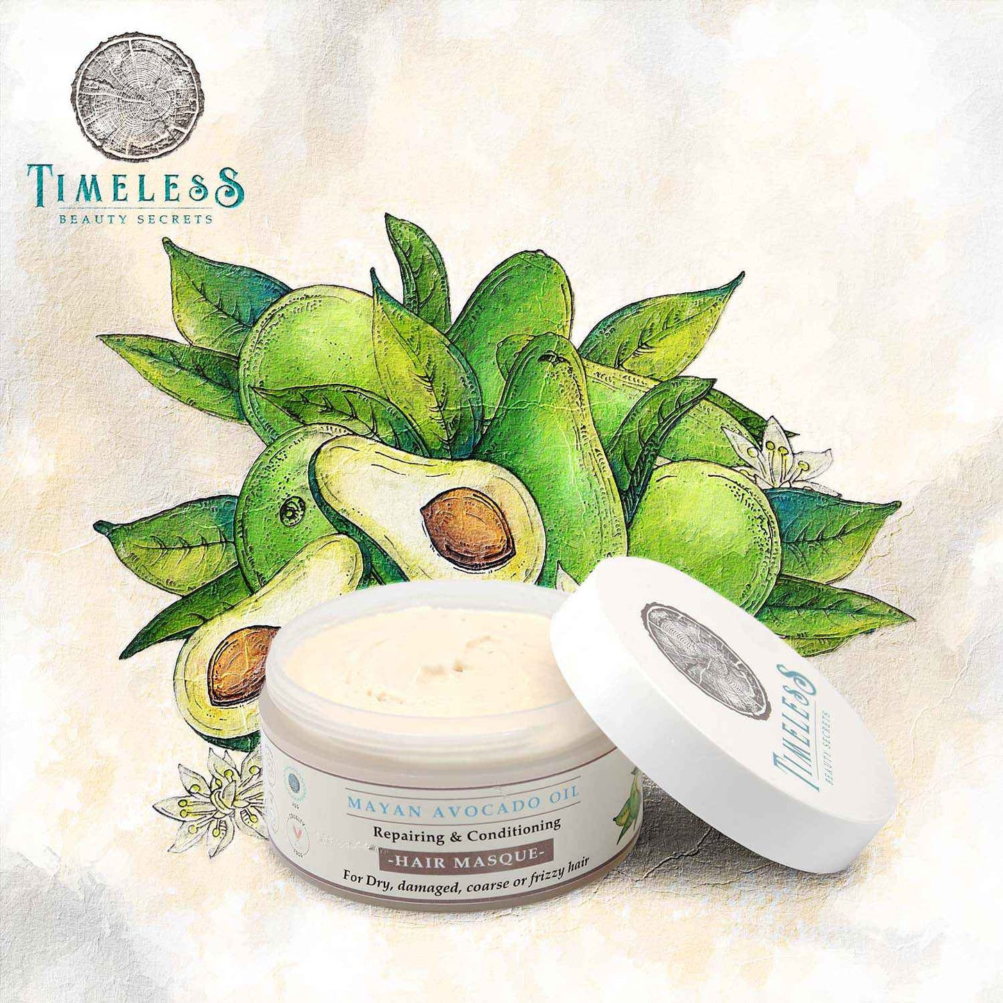 MAYAN AVOCADO OIL CONDITIONING & REFORMING THERAPEUTIC HAIR MASQUE