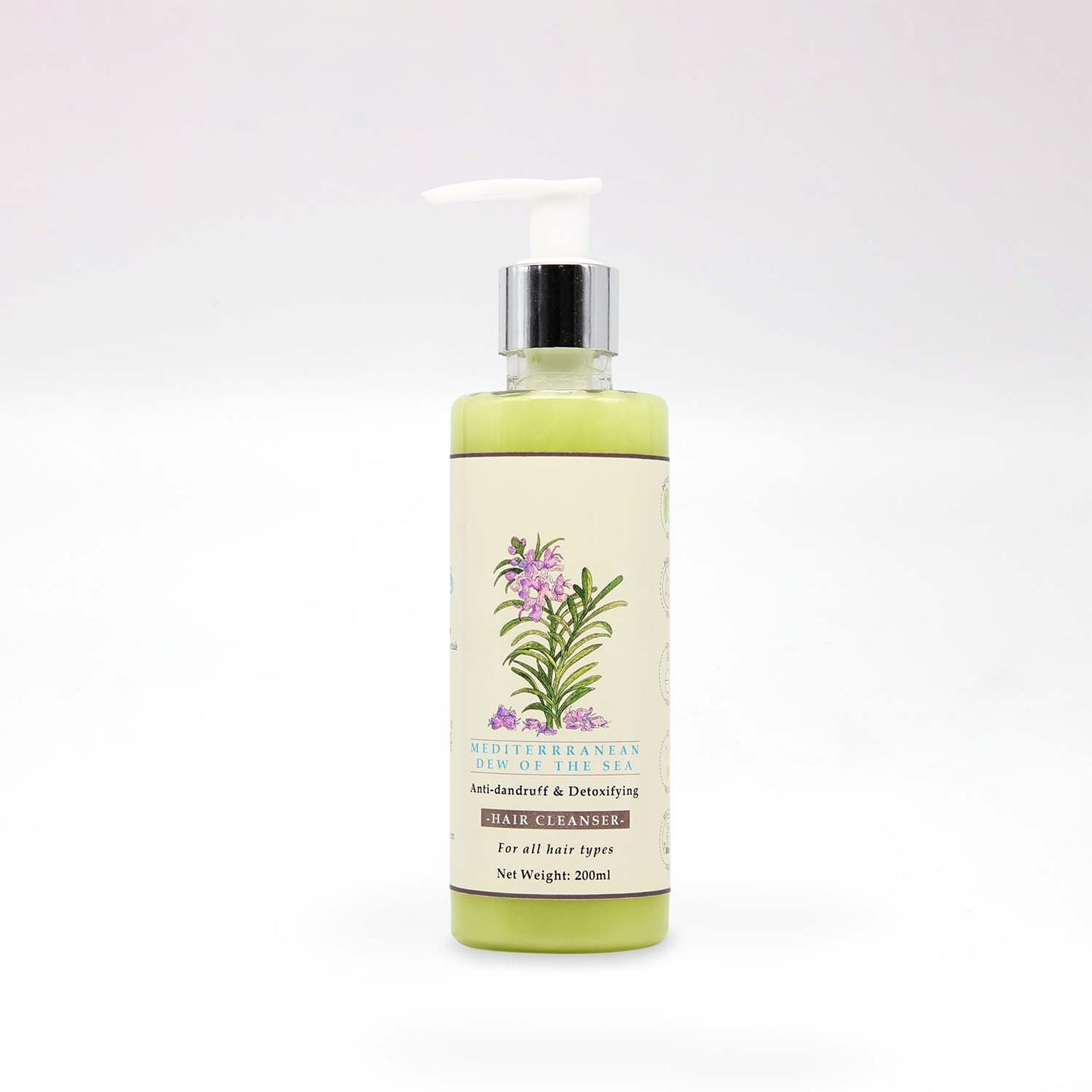 MEDITERRANEAN DEW OF THE SEA ORGANIC ANTI-DANDRUFF HAIR CLEANSER