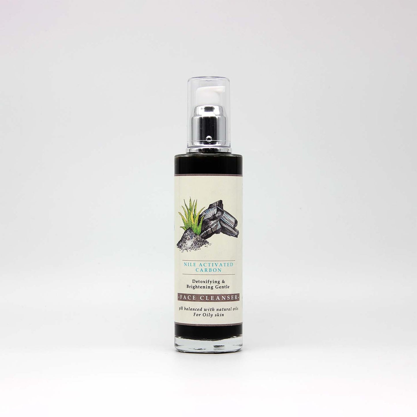 NILE ACTIVATED CARBON DETOXIFYING GENTLE FACE CLEANSER